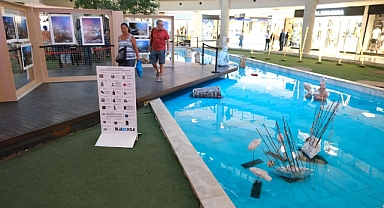 SUALTINDAKİ MACERASINI TAMAMLAYAN SERGİ, KARAYA TAŞINDI