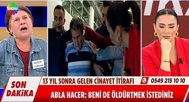 13 YIL SONRA GELEN İTİRAF YASAK AŞK CİNAYETİNİ ORTAYA ÇIKARDI