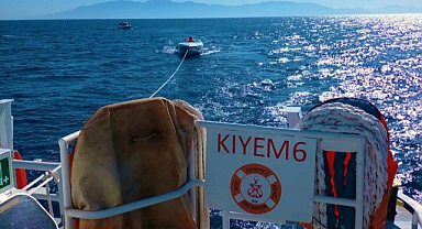 ARIZA YAPARAK SÜRÜKLENEN TEKNEYİ KIYEM EKİPLERİ KURTARDI