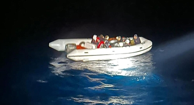 BODRUM'DA 14 DÜZENSİZ GÖÇMEN YAKALANDI