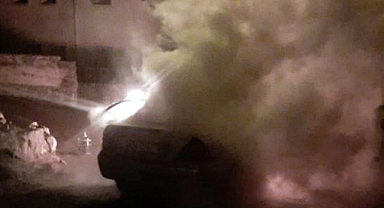 BODRUM’DA ALEVLER GECEYİ AYDINLATTI