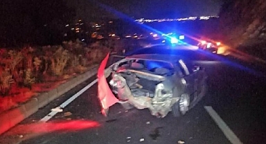 BODRUM – MİLAS KARAYOLUNDA KAZA 1 ÖLÜ 1 YARALI