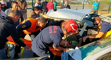 FETHİYE’DE TRAFİK KAZASI: 3 YARALI