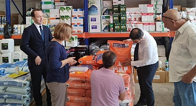 KİMYASAL GÜBRE BAYİLERİNDE DENETİM YAPILDI