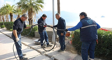 MARMARİS'TE ALT VE ÜST YAPI ÇALIŞMALARI BAŞLADI