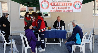 MENTEŞE BELEDİYESİ’NDEN ÜCRETSİZ ŞEKER ÖLÇÜMÜ