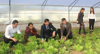 MİLLİ EĞİTİM MÜDÜRÜ ÇAY, KÖYCEĞİZ’DE TARIM UYGULAMALARINA KATILDI