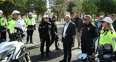 MOTOSİKLET EĞİTİM ALANI AÇILDI