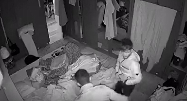 ÖNCE KAMERAYA, SONRA POLİSE YAKALANDILAR