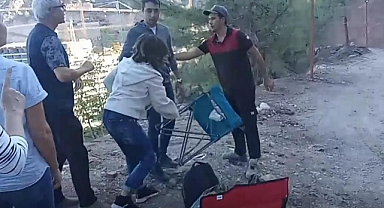 SİNPAŞ ÇALIŞANLARI, BÖLGEDE PİKNİK YAPMAK İSTEYEN VATANDAŞLARA MÜDAHALE ETTİ