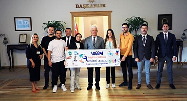 SOGEM GÖNÜLLÜLERİNDEN BAŞKAN GÜRÜN’E ZİYARET