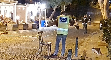 TARTIŞMA KANLI BİTTİ, MEKAN ÖNÜNE GELİP KURŞUN YAĞDIRDI