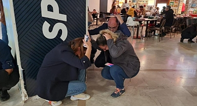 TATBİKATI DEVAM ETTİRİP OTELİ BOŞALTTILAR