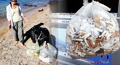 TURİSTLER GİTTİ İZMARİTLERİ KALDI