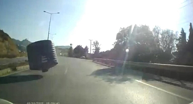 ZIPLAYA ZIPLAYA GELEN 10 TONLUK SU TANKINDAN BÖYLE KURTULDU