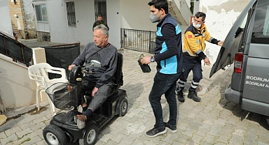 BODRUM BELEDİYESİ VERDİĞİ DESTEKLERLE HAYATLARI KOLAYLAŞTIRIYOR