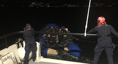 BODRUM'DA 32 DÜZENSİZ GÖÇMEN YAKALANDI