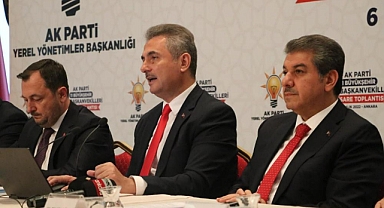 CHP'Lİ 11 BÜYÜKŞEHİR BELEDİYESİNİN AK PARTİ GRUP BAŞKANVEKİLLERİ ANKARA’DA BİR ARAYA GELDİ