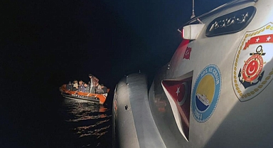 DATÇA’DA 16 DÜZENSİZ GÖÇMEN KURTARILDI