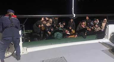 DATÇA’DA 6 GÖÇMEN KURTARILDI, 24 GÖÇEN YAKALANDI