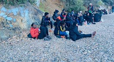 FETHİYE’DE 54 DÜZENSİZ GÖÇMEN YAKALANDI