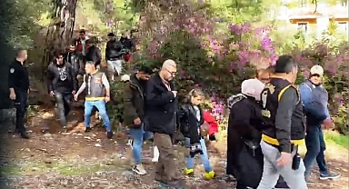 KAPALI OTELDE GÖÇMENLERİ ARKA KAPIDAN ALIP KONAKLATMIŞLAR