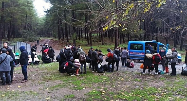 MARMARİS VE ORTACA KIRSALINDA 127 GÖÇMEN YAKALANDI