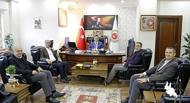 MERMERCİLER DERNEĞİNDEN BAŞSAVCI DÖNMEZ’E ZİYARET