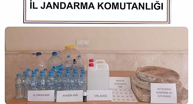 MİLAS'TA JANDARMADAN TARİHİ ESER KAÇAKÇILIĞI OPERASYONU