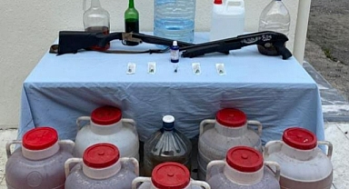 MUĞLA’DA KAÇAK İÇKİ OPERASYONU: 2 GÖZALTI