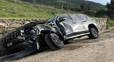 ORMAN BÖLGE MÜDÜRÜ TRAFİK KAZASI GEÇİRDİ