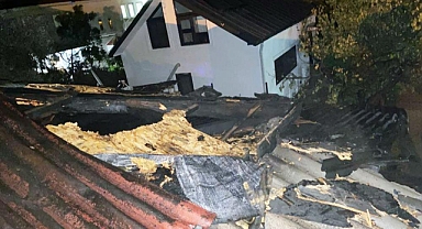 ORTACA’DA EV YANGINI