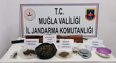 SEYDİKEMER’DE JANDARMA EKİPLERİ UYUŞTURUCUYA GEÇİT VERMİYOR