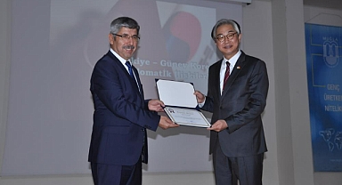 TÜRKİYE VE GÜNEY KORE ARASINDA 8 MİLYON 900 DOLARLIK TİCARET