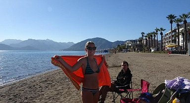 ÜLKENİN DOĞUSUNDA KAR, MARMARİS’TE DENİZ KEYFİ