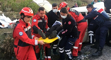 YATAĞAN’DA KAZA: 3 YARALI