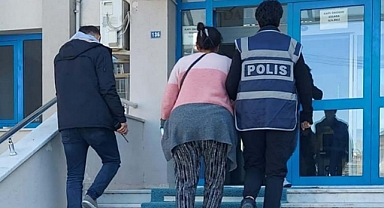 12 YIL HAPİS CEZASI BULUNAN KADIN ORTACA’DA YAKALANDI