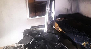 BODRUM'DAKİ YANGINDA 2 KİŞİ YARALANDI