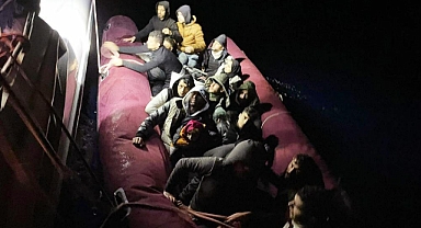 DATÇA’DA 18 DÜZENSİZ GÖÇMEN KURTARILDI