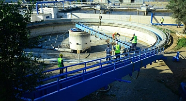 GÜMBET VE GÜMÜŞLÜK ARITMA TESİSLERİNİN YÜZDE 77’SİNİ TAMAMLADI