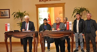 KABA YEM ÜRETİMİ İÇİN 55 DÖNÜMLÜK ARAZİ ÜRETİCİLERE TAHSİS EDİLDİ