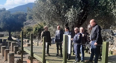 KÖYCEĞİZ KAUNOS ANTİK KENTİ’NDE İNCELEMELERDE BULUNULDU
