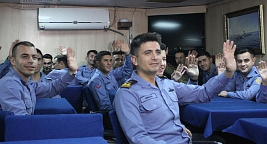 MAVİ VATAN’IN ÇELİK KALESİ TCG GEDİZ’DE YENİ YIL MANZARALARI