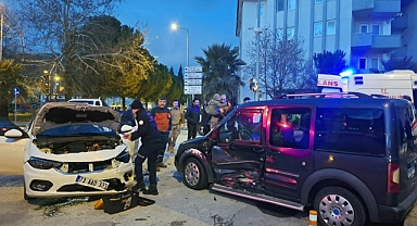 MENTEŞE’DE KAZA; 1 YARALI