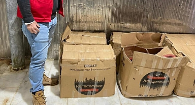 MENTEŞE OTOGARINDA MENŞEİ BELLİ OLMAYAN 305 KİLO SUCUK ELE GEÇİRİLDİ