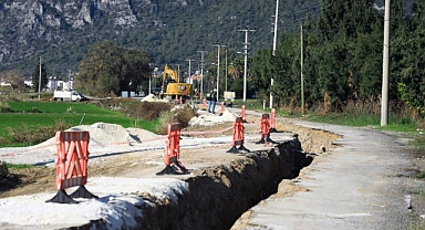 MODERN ALTYAPI İÇİN ÖREN’DE ÇALIŞMALAR BAŞLADI