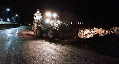 MUĞLA BÜYÜKŞEHİR BELEDİYESİNDEN YAĞMUR MESAİSİ