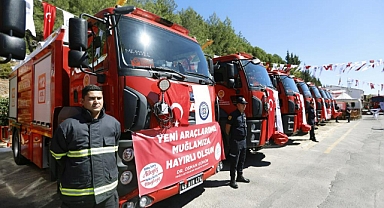 MUĞLA BÜYÜKŞEHİR İTFAİYESİ 2022’DE 4 BİN 476 OLAYA MÜDAHALE ETTİ