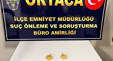 ORTACA’DA ALTIN HIRSIZI YAKALANDI