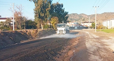 ORTACA’DA YOL BAKIM ÇALIŞMALARI DEVAM EDİYOR